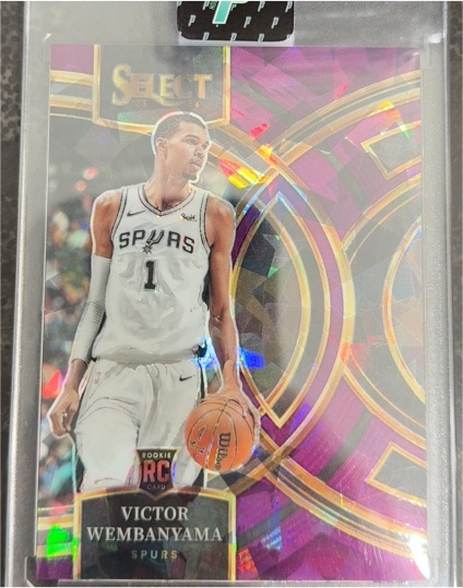 2023-24 Panini Select Premier Level #121 Victor Wembanyama — front