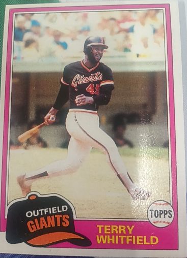 1981 Topps #167 Terry Whitfield — front