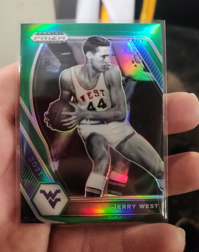 2021-22 Panini Prizm Draft Picks #100 Jerry West — front