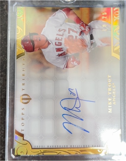 2023 Topps Five Star #1/25 Mike Trout — front