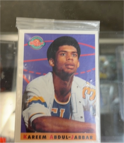 1993 Kellogg's College Greats #NNO Kareem Abdul-Jabbar — front