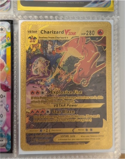 2022 Pokémon SWSH Black Star Promo #262 Charizard VSTAR — front