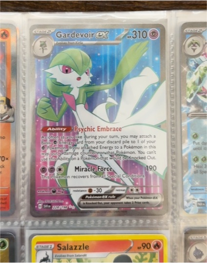 2022 Pokémon TCG Scarlet & Violet #228/198 Gardevoir ex — front