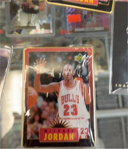 1996 Upper Deck #5 Michael Jordan — front