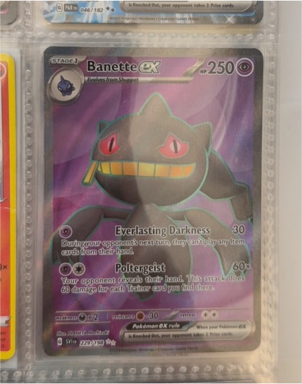 2022 Pokémon SV01: Scarlet & Violet Base Set #229 Banette ex — front