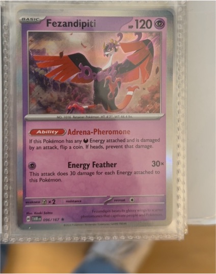 2024 Pokémon SV06: Twilight Masquerade #096 Fezandipiti — front
