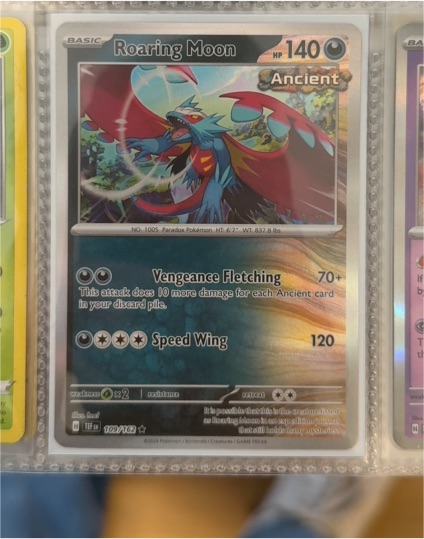 2022 Pokémon TCG Scarlet & Violet #109 Roaring Moon Ancient — front
