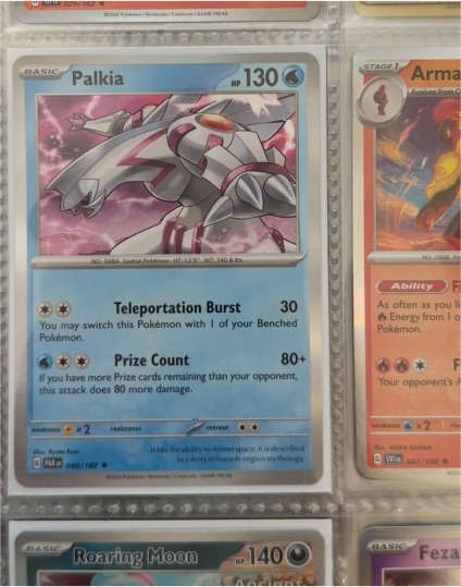 2023 Pokémon Scarlet & Violet Paradox Rift #040 Palkia — front