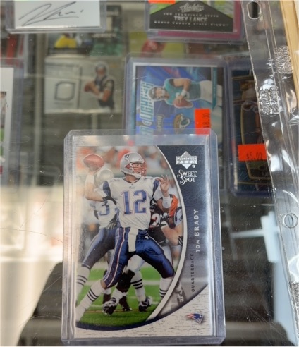 2004 Upper Deck Sweet Spot Tom Brady — front