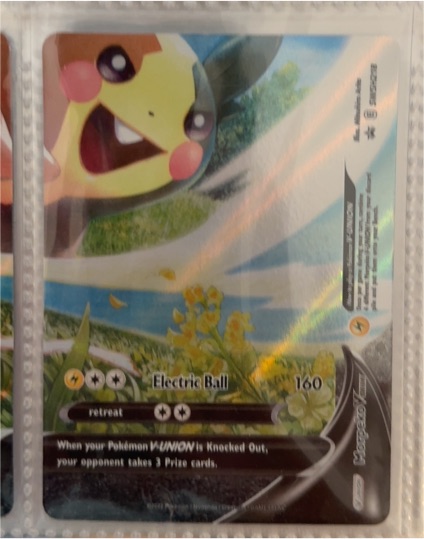 2022 Pokémon TCG SWSH218 Morpeko V-Union — front