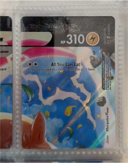 2022 Pokémon SWSH216 Morpeko V-Union — front