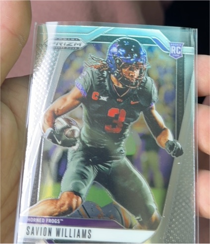 2025 Panini Prizm Draft Picks #119 Savion Williams — front