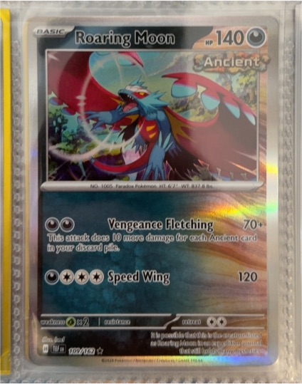 2024 Pokémon #109 Roaring Moon — front