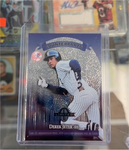 1997 Donruss Limited #22 Derek Jeter Lou Collier — front