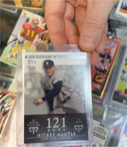 2007 Topps Moments & Milestones #76-41 Mickey Mantle — front