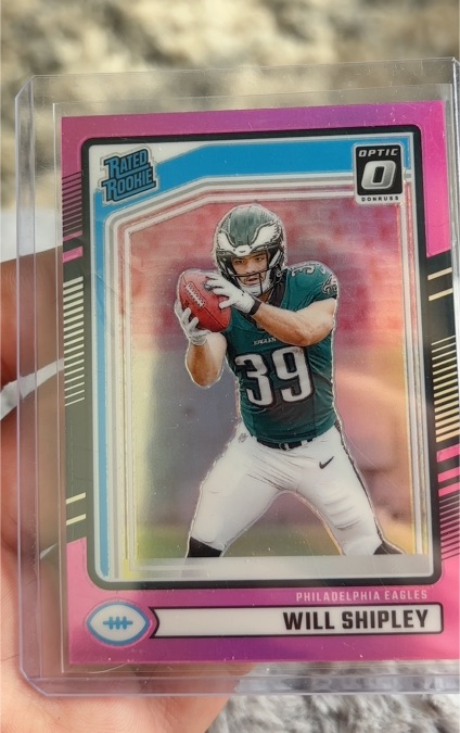 2024 Donruss Optic Rated Rookies Preview #312 Will Shipley — front