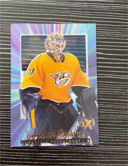 2023-24 Upper Deck Skybox E-X 2000 #134 Yaroslav Askarov — front