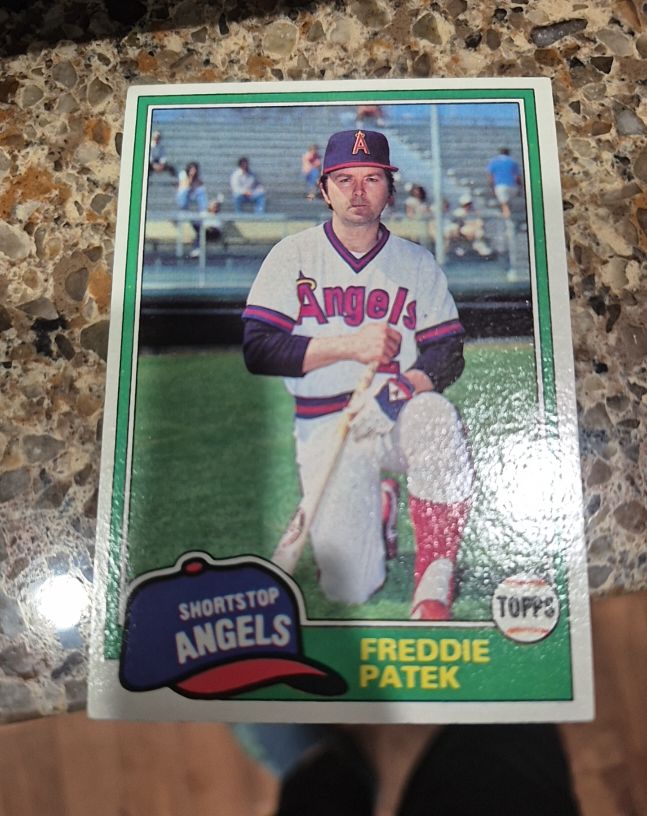 1981 Topps #311 Freddie Patek — front