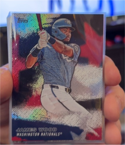 2026 Topps Series 1 Stars of MLB #SMLB-17 James Wood — front