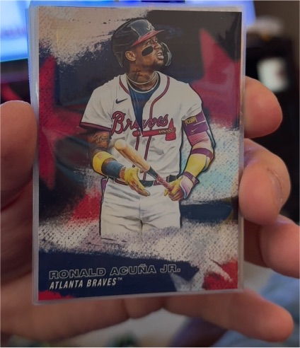 2026 Topps Series 1 Stars of MLB #SMLB-15 Ronald Acuña Jr. — front