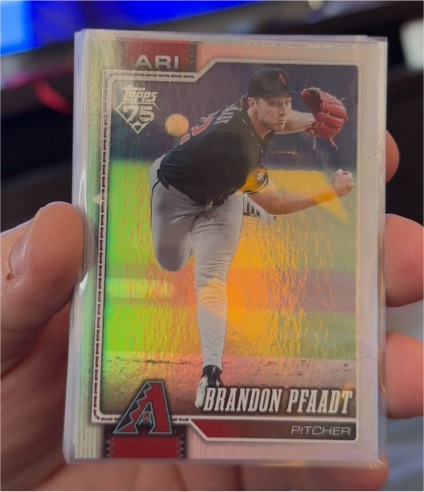 2026 Topps Series 1 #45 Brandon Pfaadt — front
