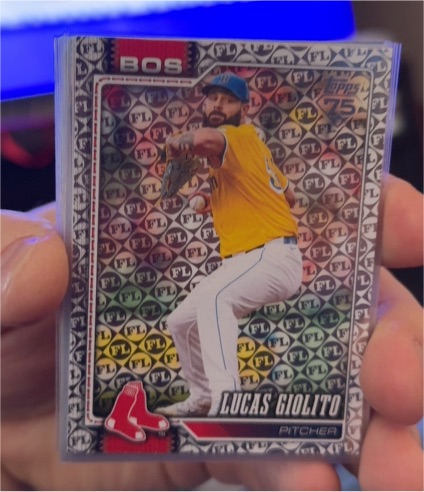 2026 Topps Series 1 Spring Training Foil #253 Lucas Giolito — front