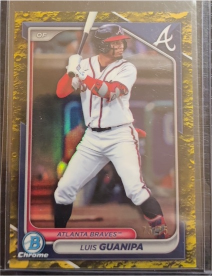 2024 Bowman Draft Chrome #BDC-5 Luis Guanipa — front