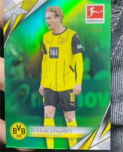 2024-25 Topps Chrome Bundesliga #24 Julian Brandt — front