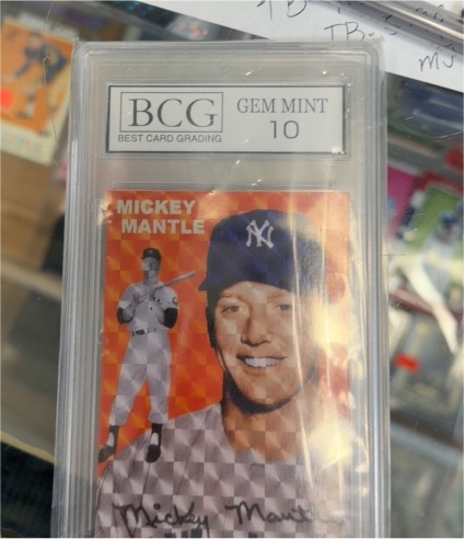 1963 Topps #254 Mickey Mantle — front