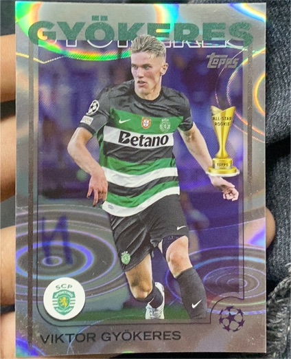 2024-25 Topps UEFA Club Competitions #131 Viktor Gyökeres — front