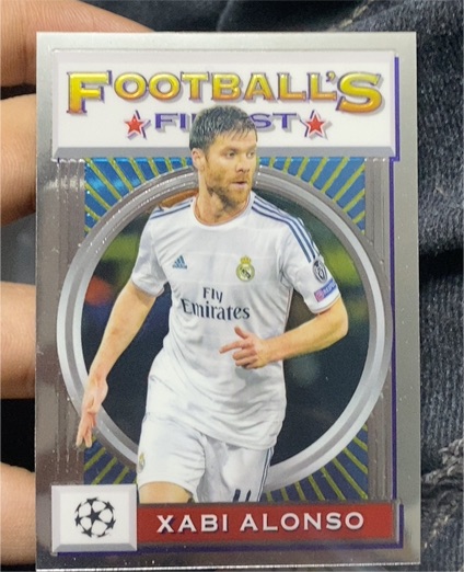 2021-22 Topps Finest Flashbacks #35 Xabi Alonso — front