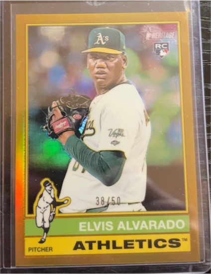 2025 Topps Heritage High Number #692 Elvis Alvarado — front