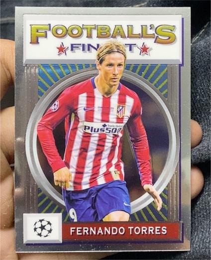 2021-22 Topps Finest Flashbacks UEFA Champions League #152 Fernando Torres — front