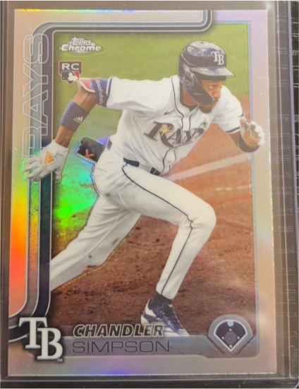 2025 Topps Chrome Update #USC179 Chandler Simpson — front