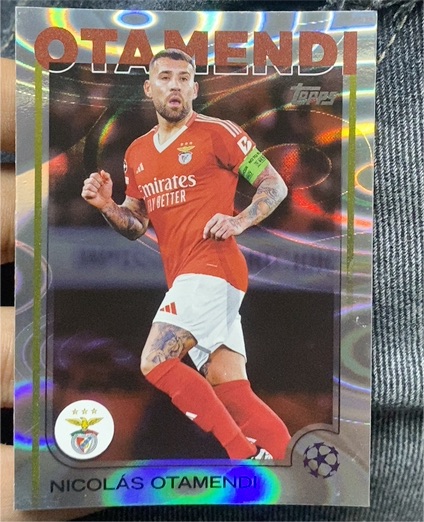 2024-25 Topps UEFA Club Competitions #86 Nicolás Otamendi — front