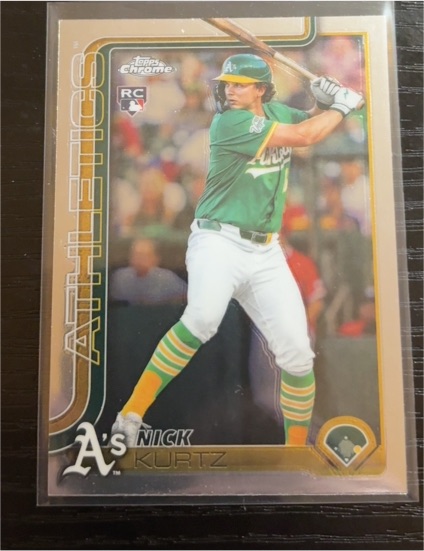 2025 Topps Chrome Update Series #USC178 Nick Kurtz — front