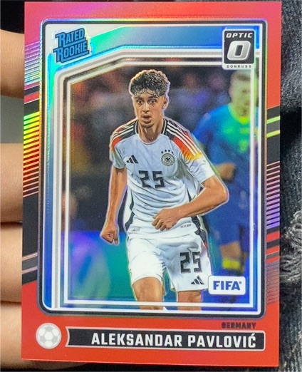 2024-25 Panini Donruss Optic #191 Aleksandar Pavlovic — front