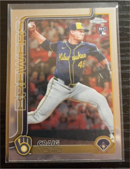 2025 Topps Chrome Update #USC131 Craig Yoho — front