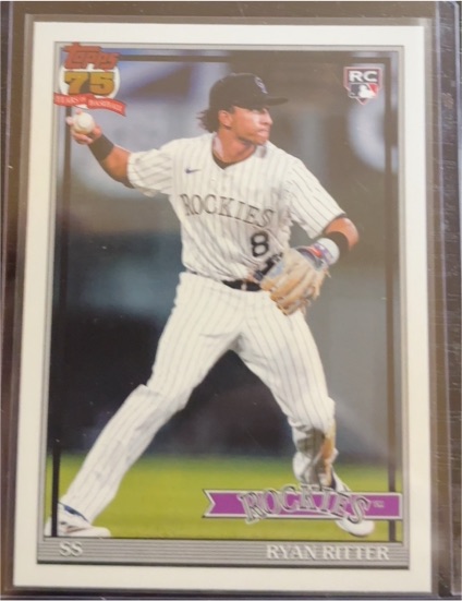 2026 Topps Series 1 #T91-26 Ryan Ritter — front