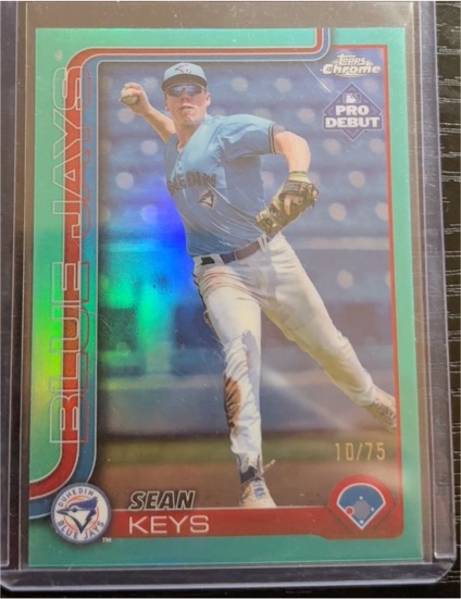 2025 Topps Pro Debut Chrome #PDC-10 Sean Keys — front