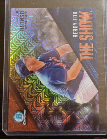2019 Bowman Chrome Ready for the Show #RFTS-11 Pete Alonso — front