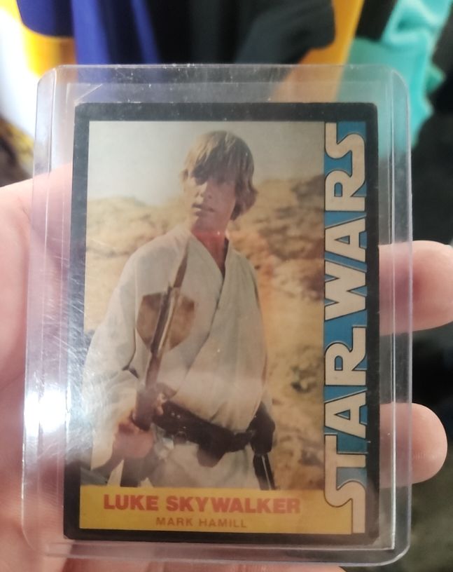 1977 Wonder Bread #1 Luke Skywalker — front