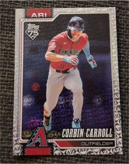 2026 Topps Series 1 #314 Corbin Carroll — front