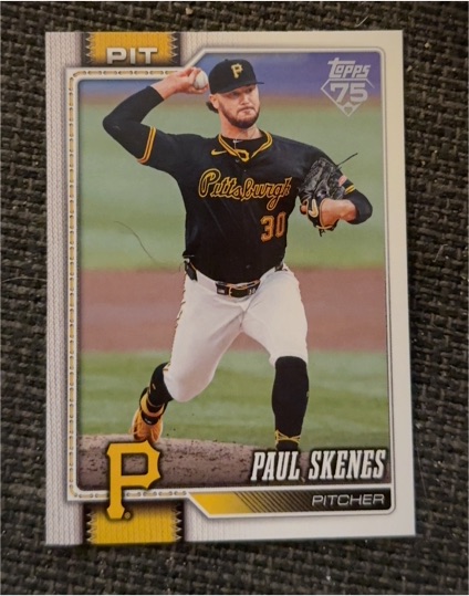 2026 Topps Series 1 #100 Paul Skenes — front
