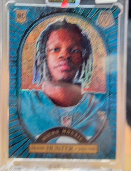 2025 Panini Mosaic #14 Travis Hunter — front