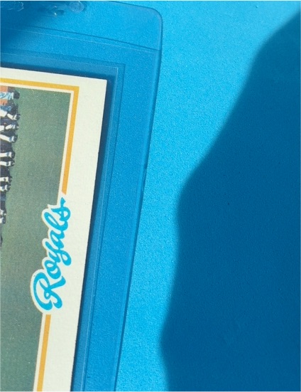 1978 Topps #724 Kansas City Royals Team Card — front