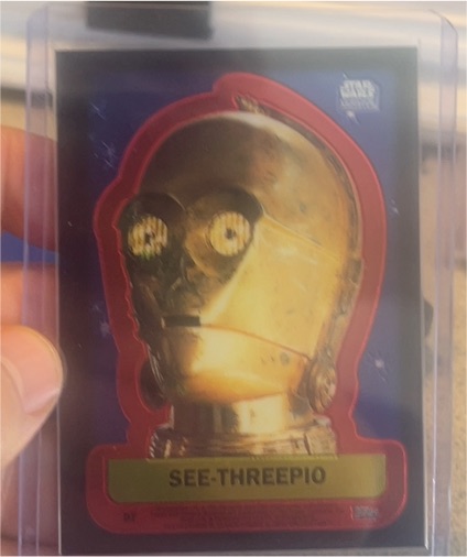 1999 Topps Star Wars Chrome Archives #D7 See-Threepio (C-3PO) — front