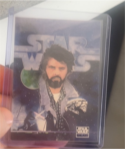 1995 Topps Star Wars Galaxy Series 3 #334 George Lucas — front