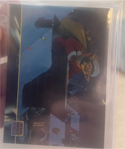 1994 Topps Star Wars Galaxy Series 2 #148 Santa Yoda — front