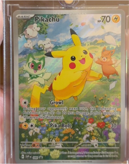 2024 Pokémon SV: Scarlet & Violet Promo #088 Pikachu — front